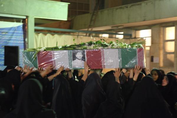 تشییع شهید محمد صادقی
